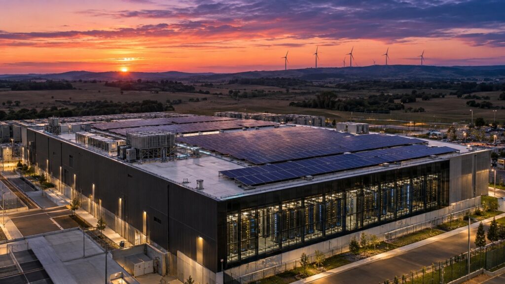 data center / AI generated