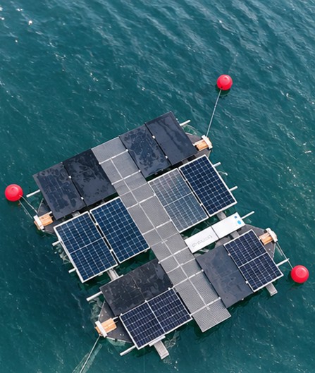 Tecnalia Develops Eco-UHPC Floats with a Bio-Inspired Design for Offshore Floating Solar Power Systems