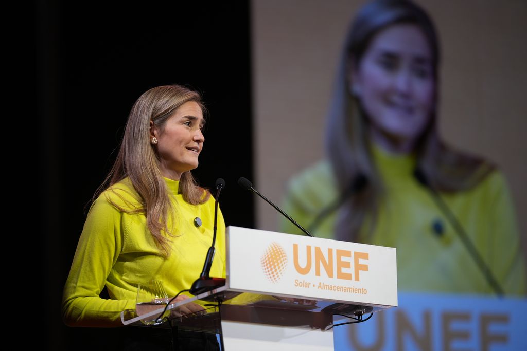 Sara Aagesen, minister for ecological transition Spain